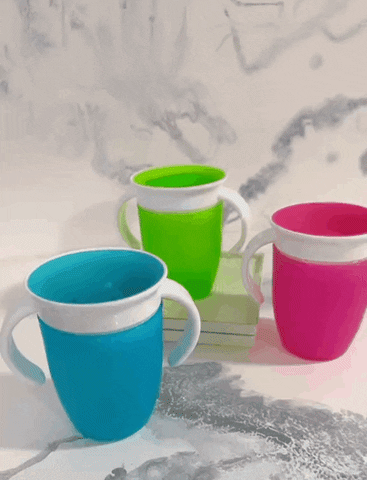 Vaso 360° Magic Cup Antiderrame Para Bebé – Tu Guagüita